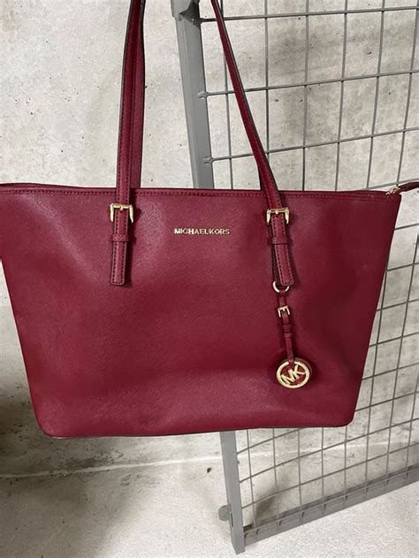 michael kors tasche weinrot nieten|michael kors handtaschen.